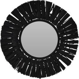 Home Styling Collection Black round wall