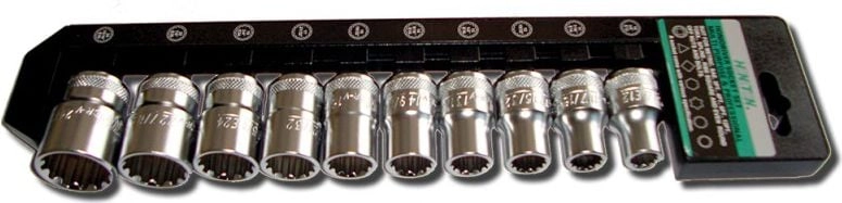 Honiton Set of 12-point sockets 1/2``