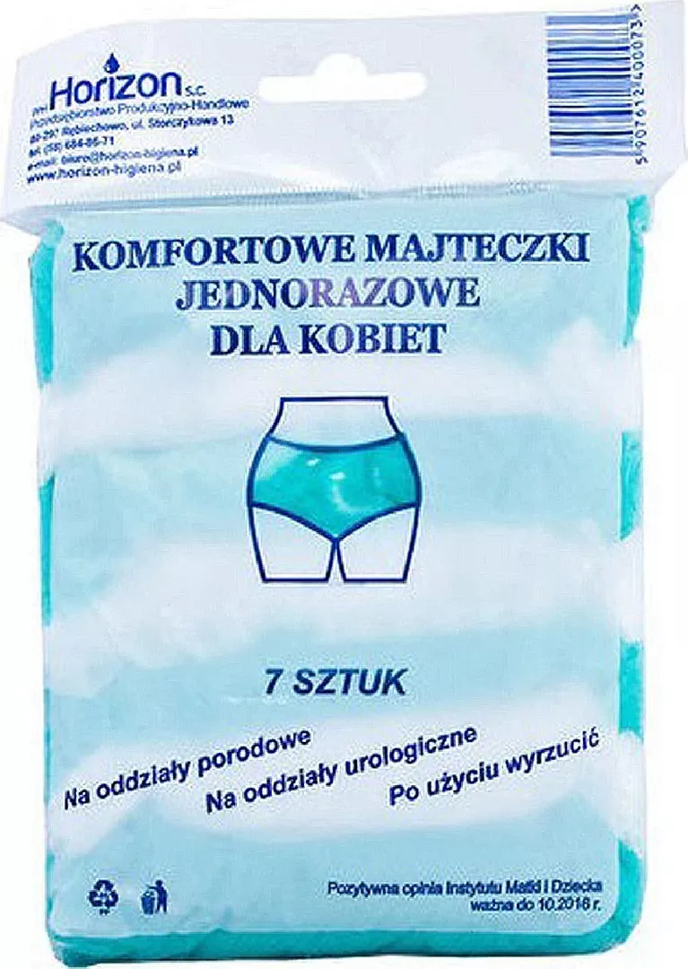PANTIES A 7 PCS HIG. DISPOSABLE