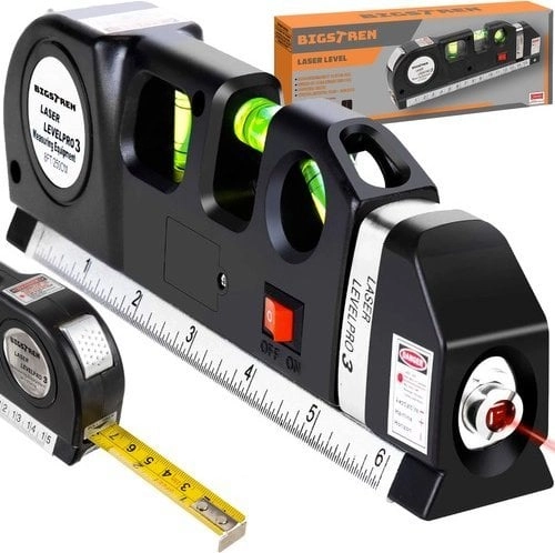 Bigstren Tools Laser level with meter