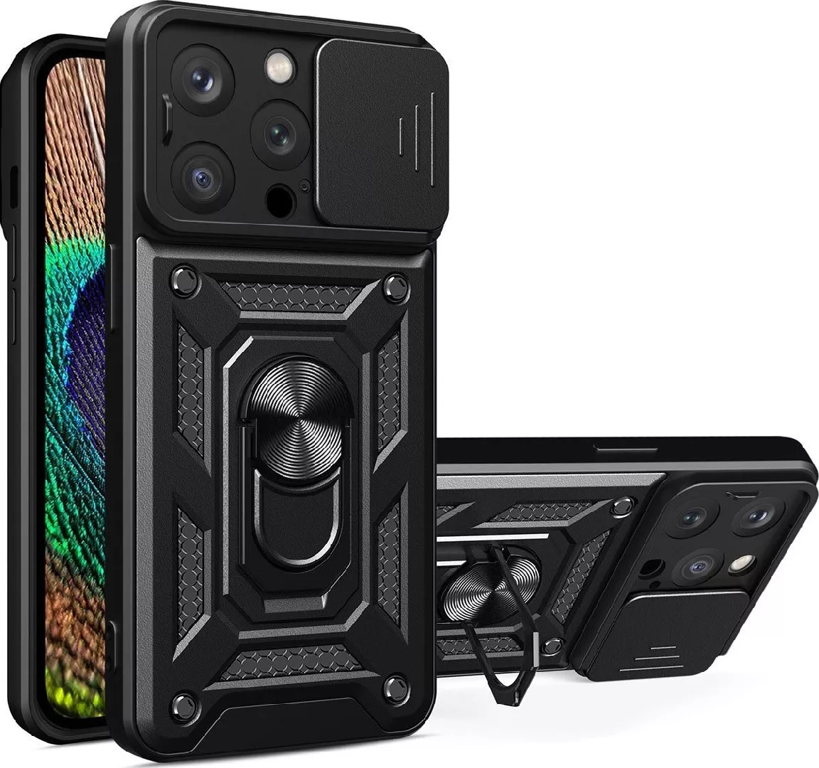 Hybrid Armor Camshield case for iPhone