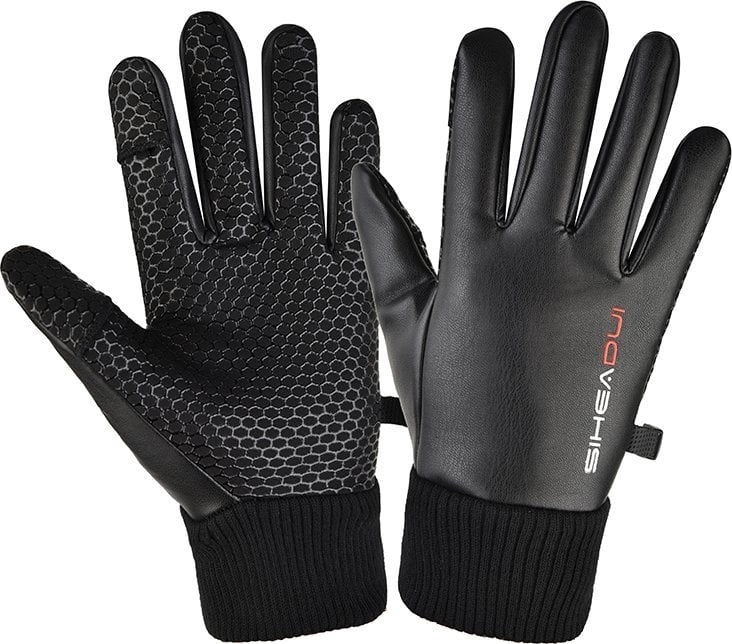 Men`s insulated anti-slip telephone gloves -