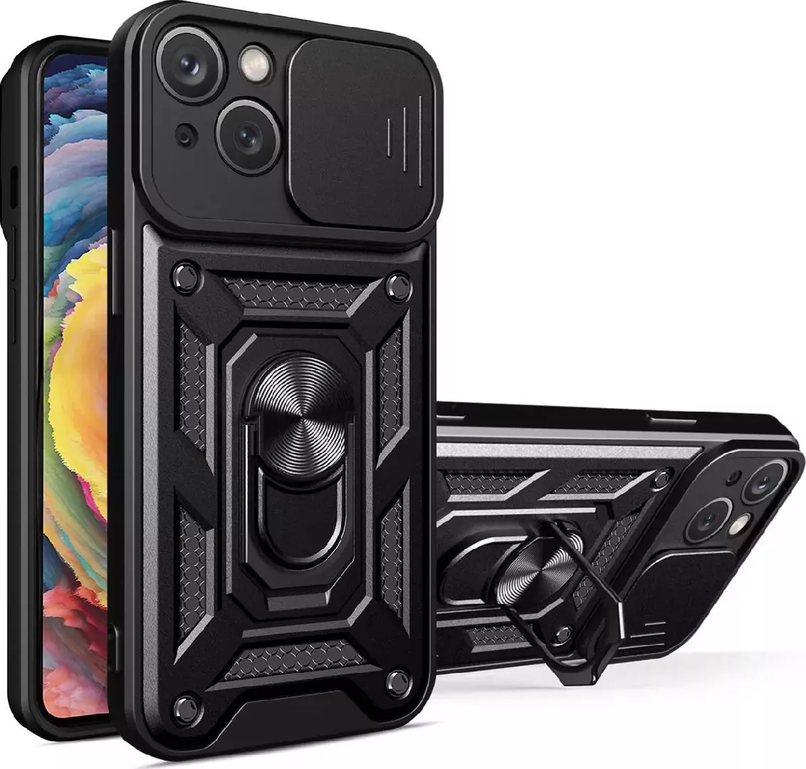 Hurtel Hybrid Armor Camshield Etui Huawei
