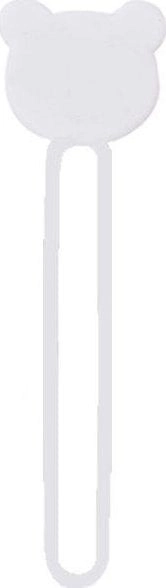 Silicone cable reel - white 9145576281727