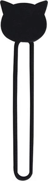 Silicone cable reel - black 9145576281758