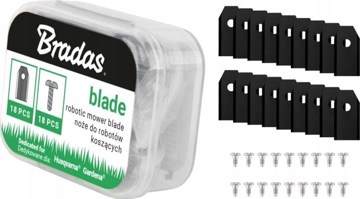 HUSQVARNA/GARDENA ROBOT MOWING BLADES 18 pcs