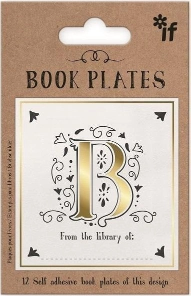 Bookplate - set of stickers -
