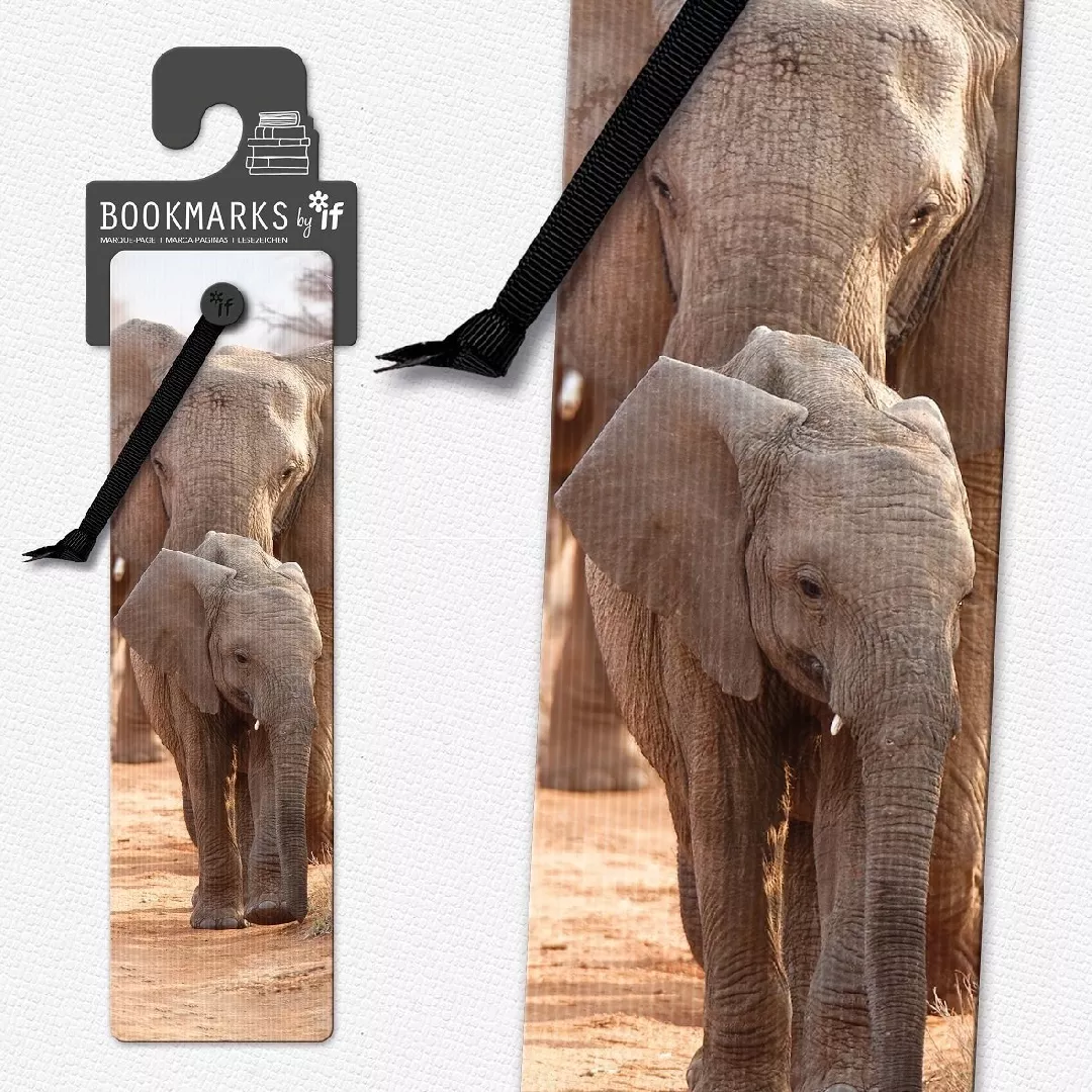3D bookmark 15401 - Elephant 13666341