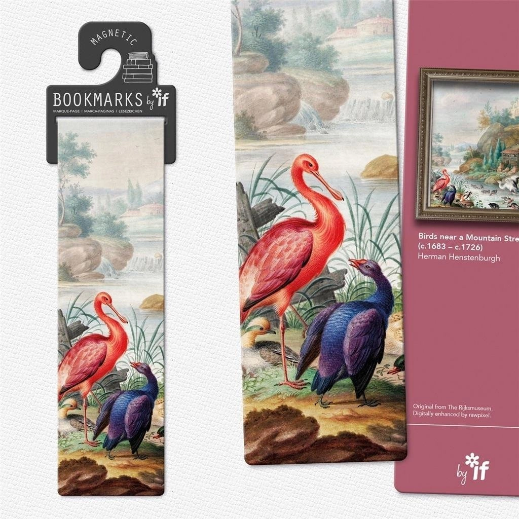 IF Zakładka Classics magnetyczna Ptaki nad