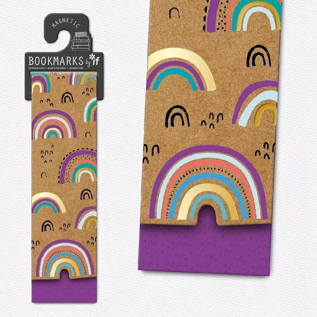 Magnetic Krafty bookmark - Rainbow 5035393153106