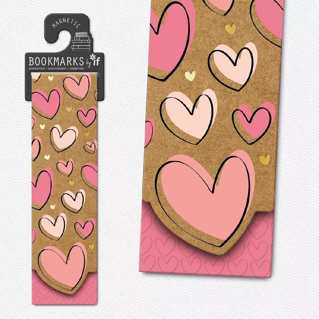 Magnetic Krafty bookmark - Hearts 13788428