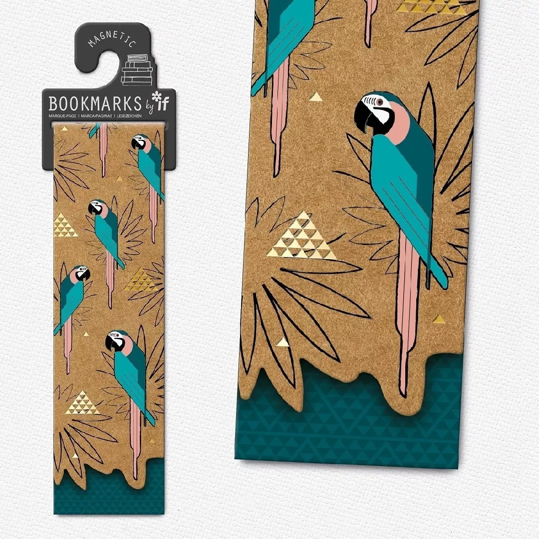 Magnetic Krafty bookmark - Parrots 13788433