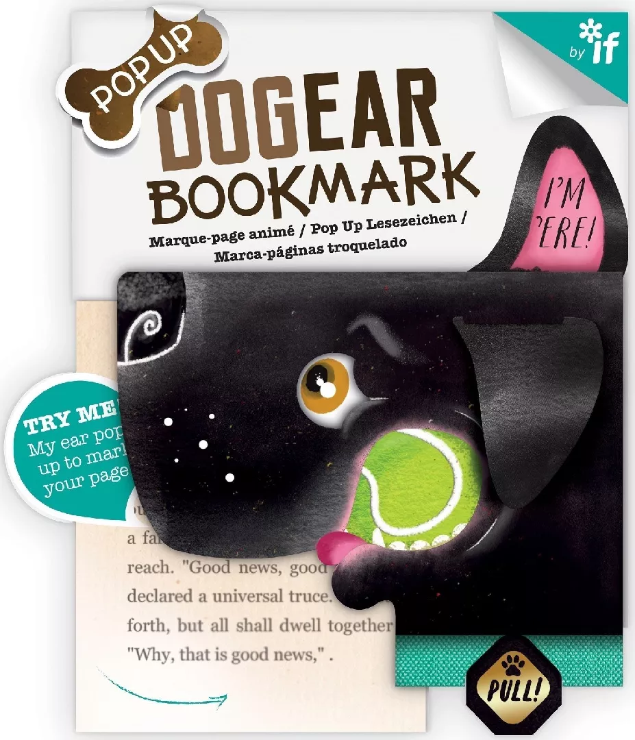 Dog Ear bookmark Diana Labrador bookmark