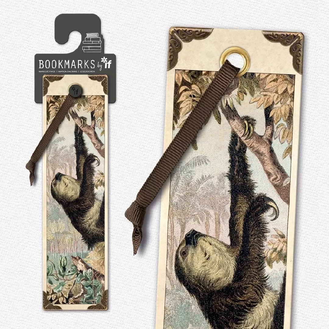 Vintage bookmark - Sloth 13788468 5035393158125