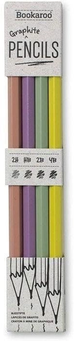 Bookaroo Pencils - Pastel (4 pieces)