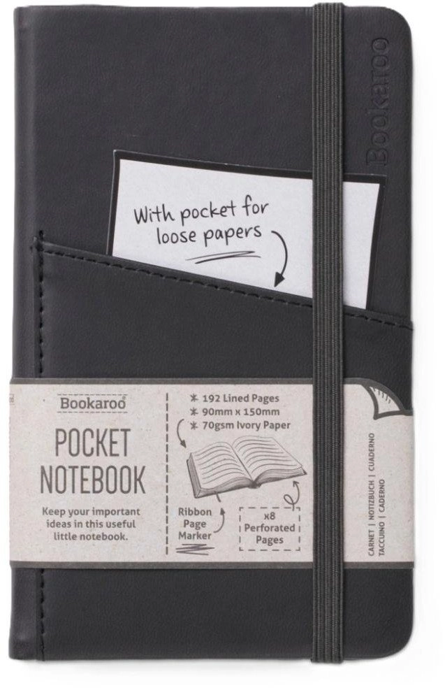 Bookaroo Journal Pocket A6 Notebook -