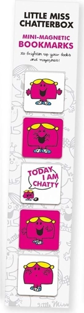Little Miss Chatterbox Magnetic Mini Bookmarks
