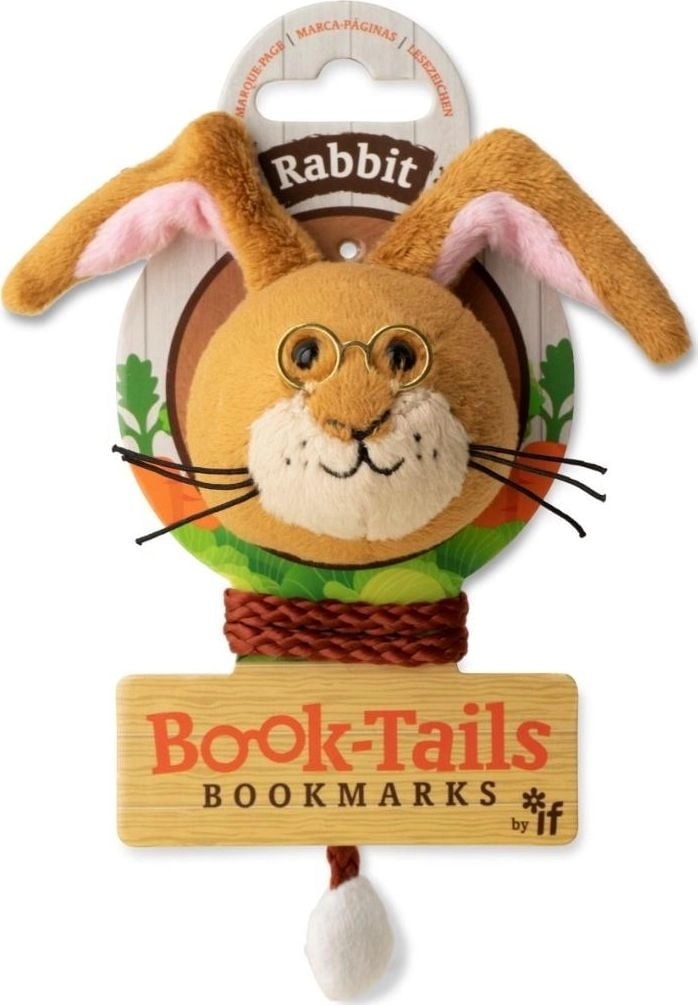 Book-Tails Rabbit plush bookmark 377494 5035393968090