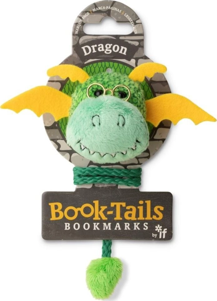 IF Book-Tails Dragon plush bookmark 377498