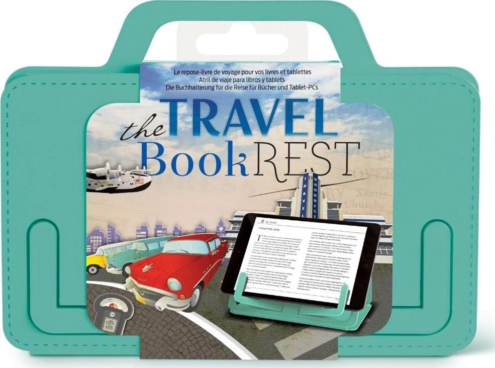 IF Travel BookRest mint tablet book