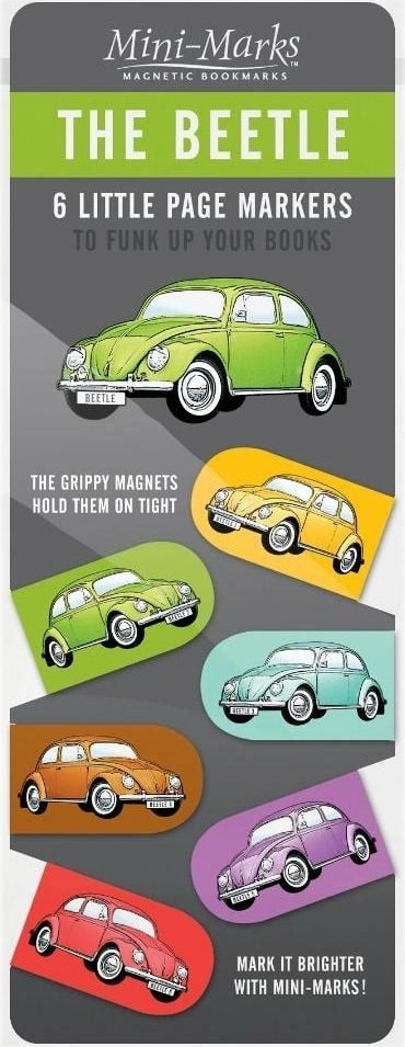 Magnetic car bookmarks - Beetle VW