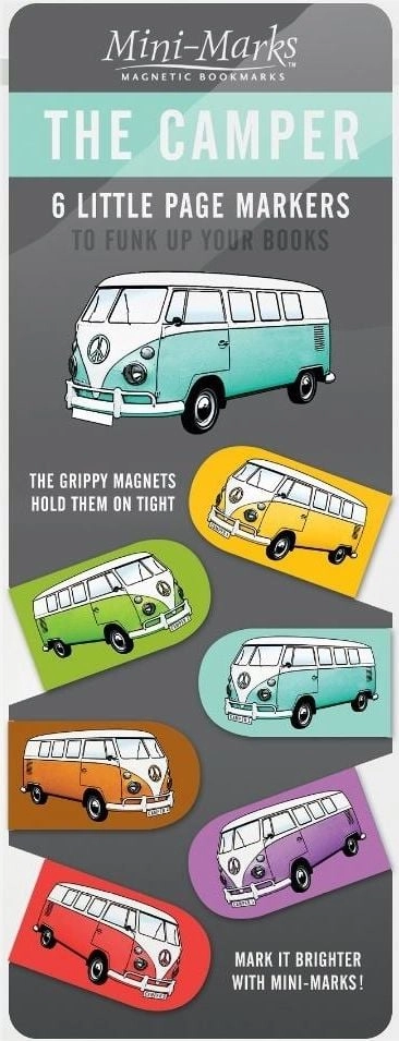 Magnetic car bookmarks - Camper VW