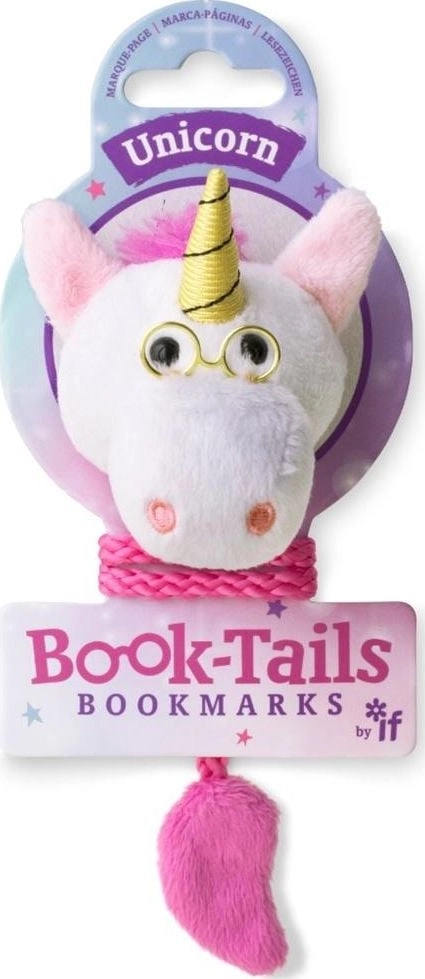 Book-Tails Unicorn plush bookmark 378218 5035393968120