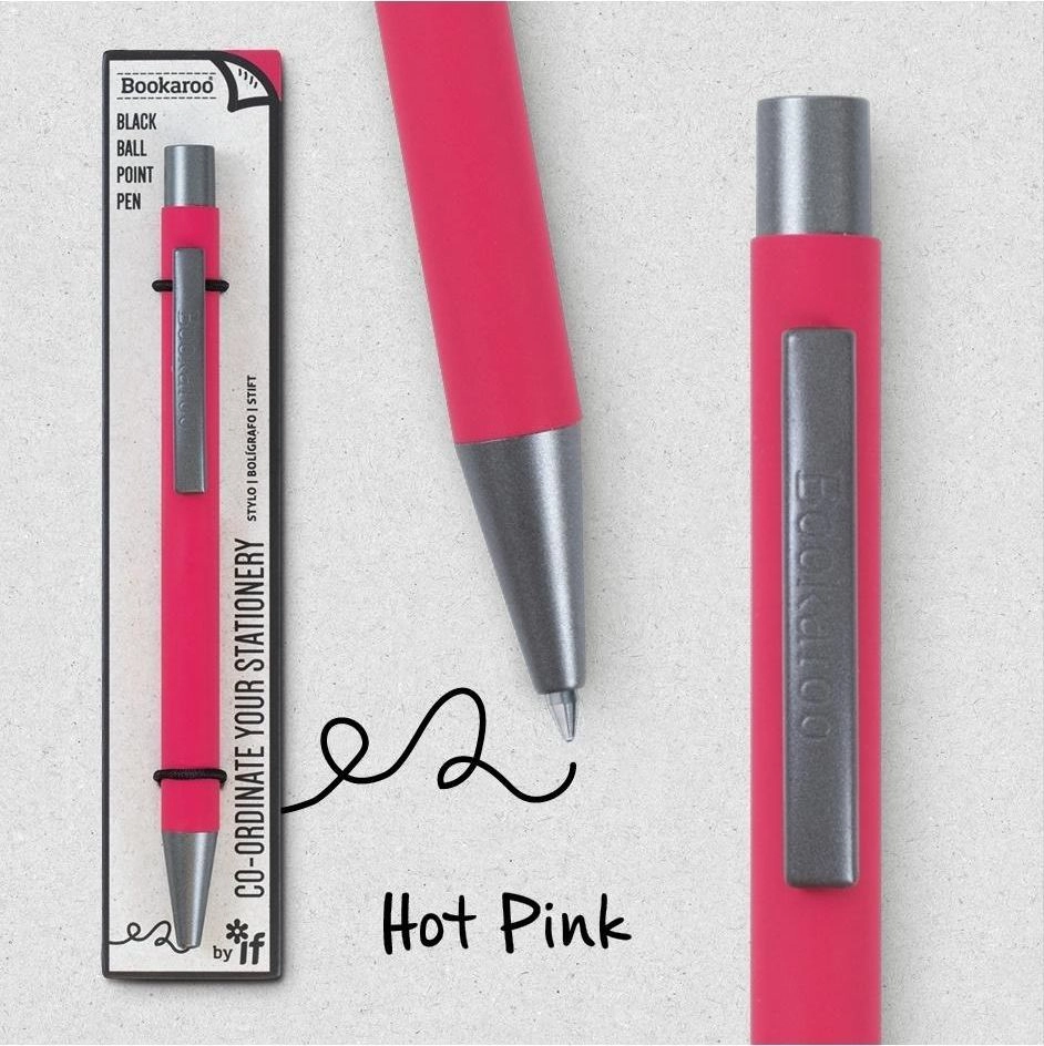 IF Bookaroo Pink ballpoint pen 461890