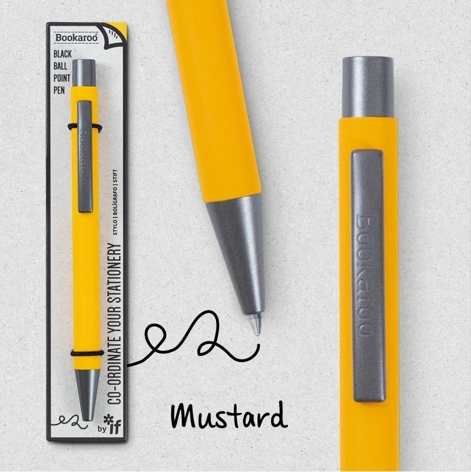 IF Bookaroo Yellow ballpoint pen 461895