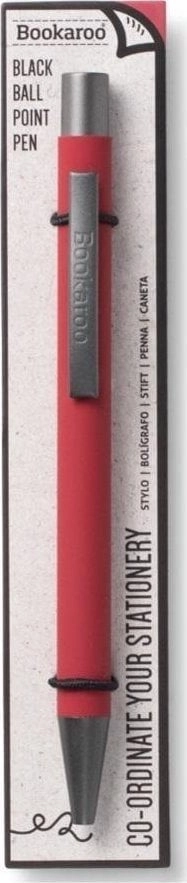 Bookaroo Red ballpoint pen 486079 5035393431457