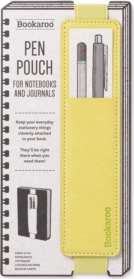 Bookaroo Pen Pouch - lime pen
