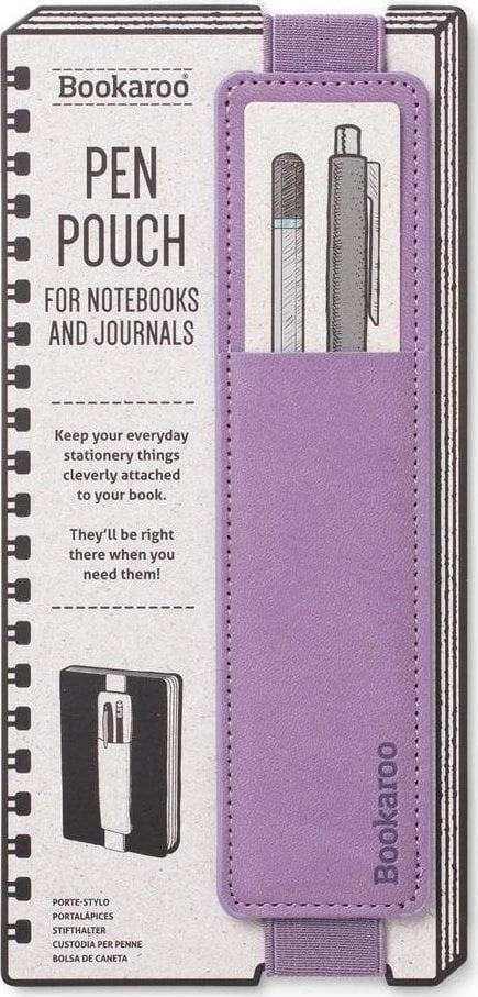 Bookaroo Pen Pouch - heather pen