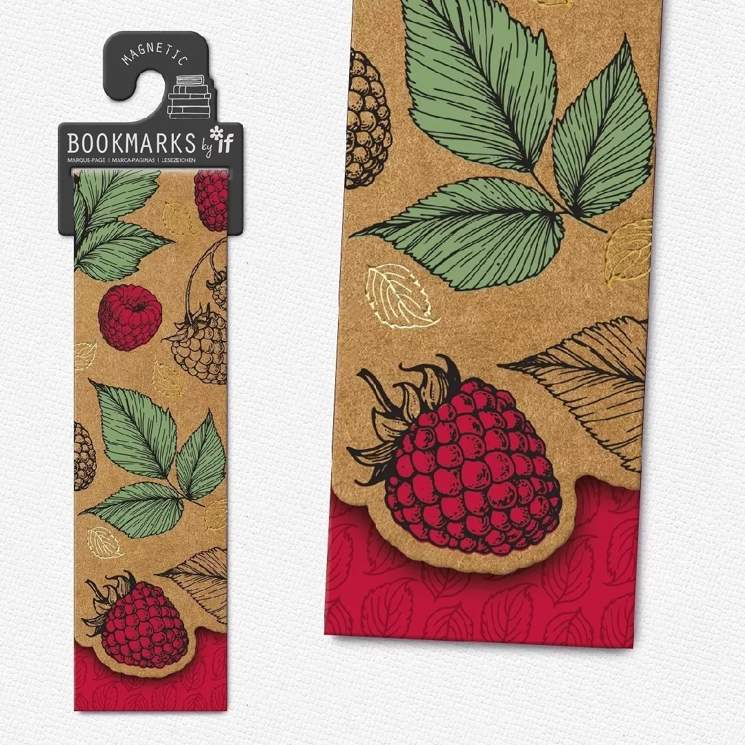 Magnetic Krafty bookmark - Raspberry 5035393153113