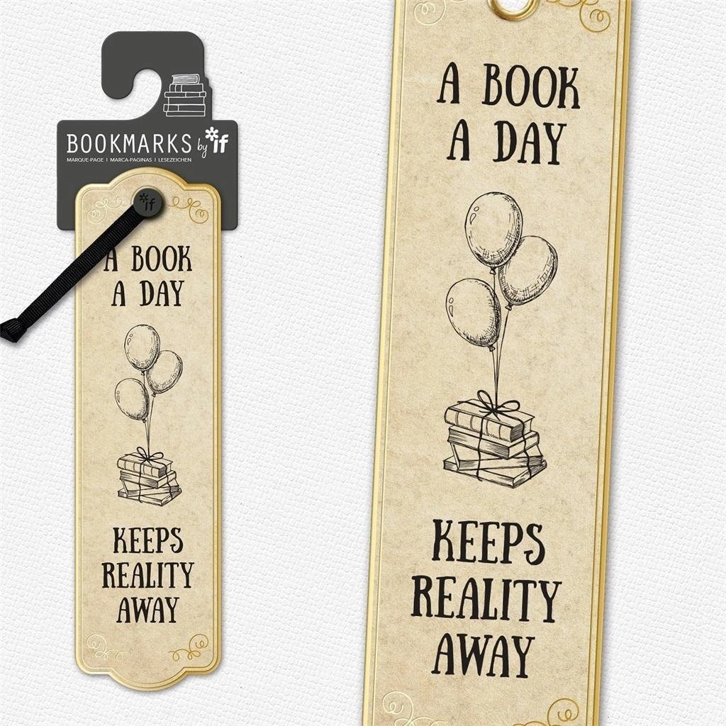 Literary tab - Balloons and books