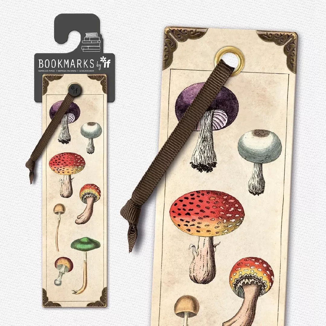 Vintage bookmark - Mushrooms 5035393158088