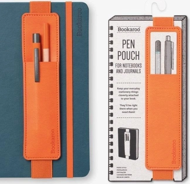 IF Bookaroo Pen Pouch orange pen