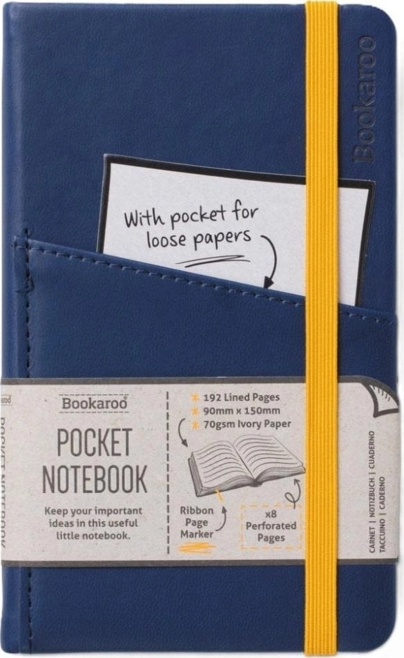Bookaroo Journal Pocket A6 Notebook -