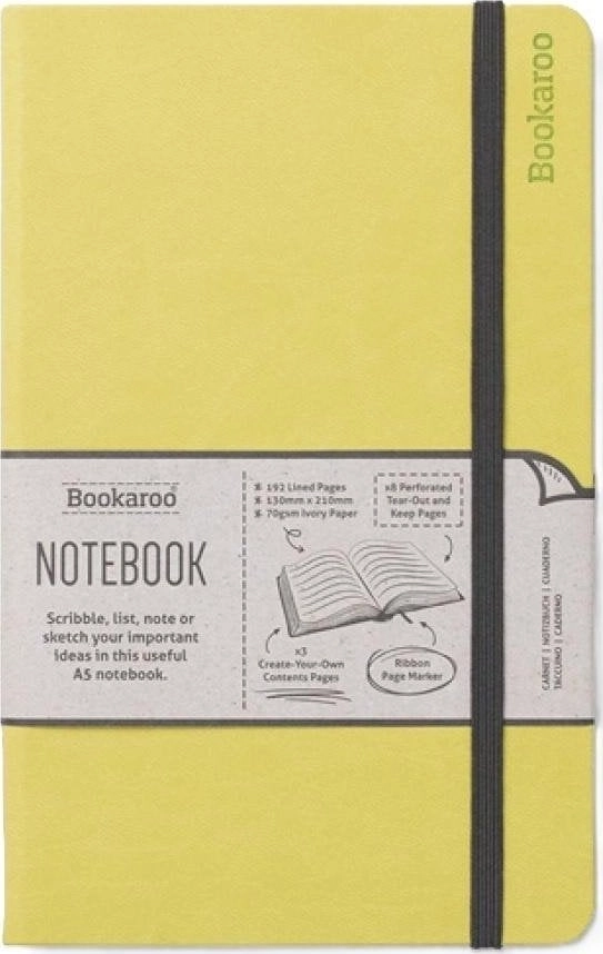 Bookaroo Notebook Journal A5 - Lime