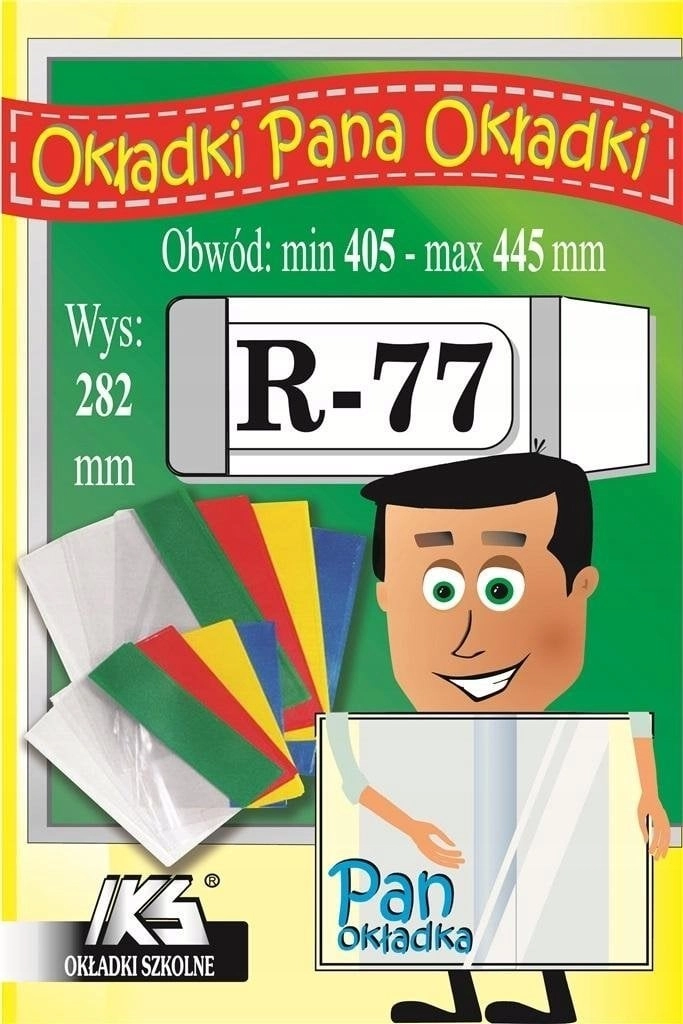 IKS Reg. R-77 book cover  height