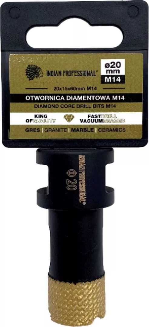 INDIAN PROFESSIONAL DIAMOND CROWN M14 20mm