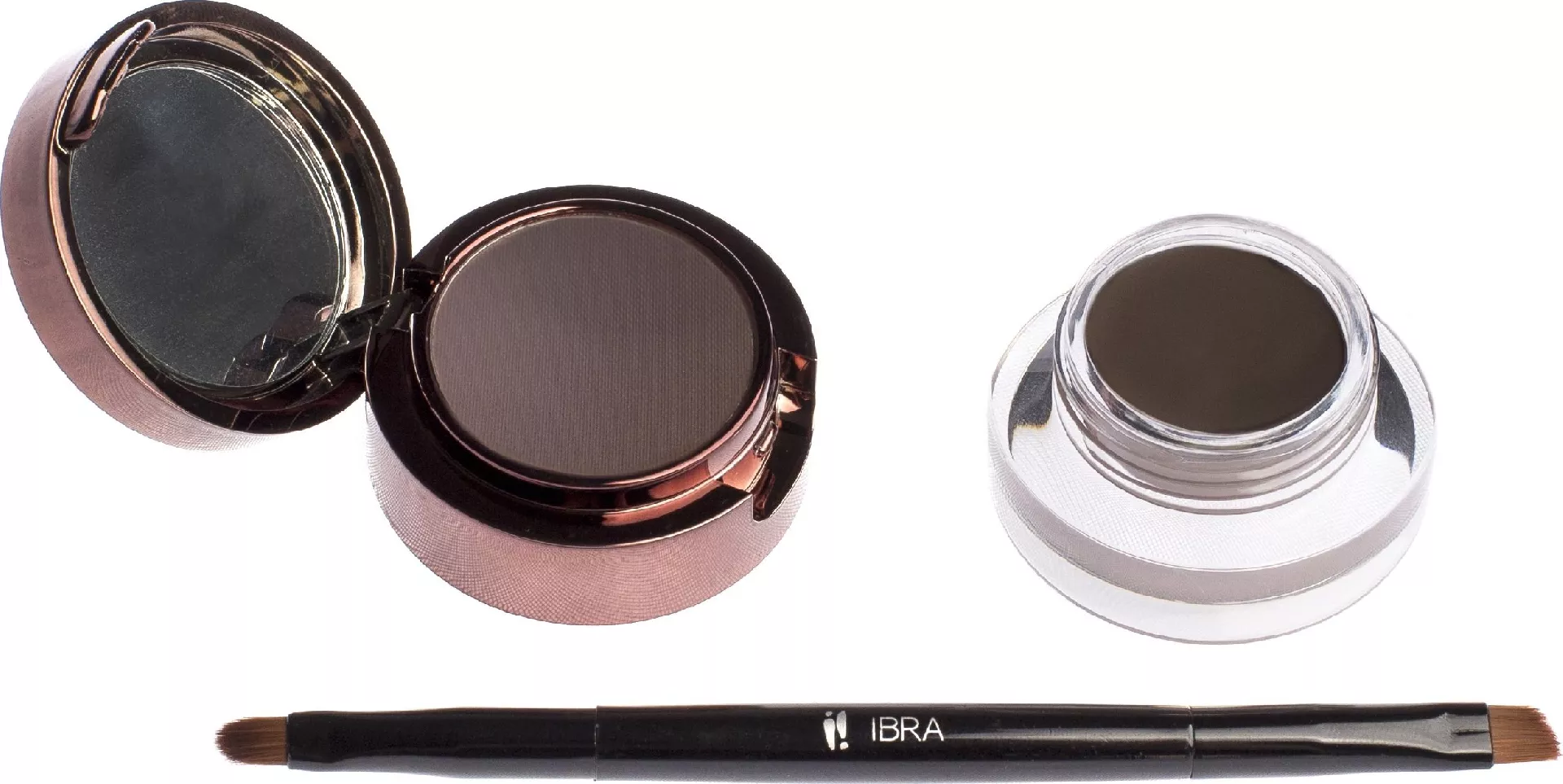 Ibra Pomade and eyebrow shadow Brown