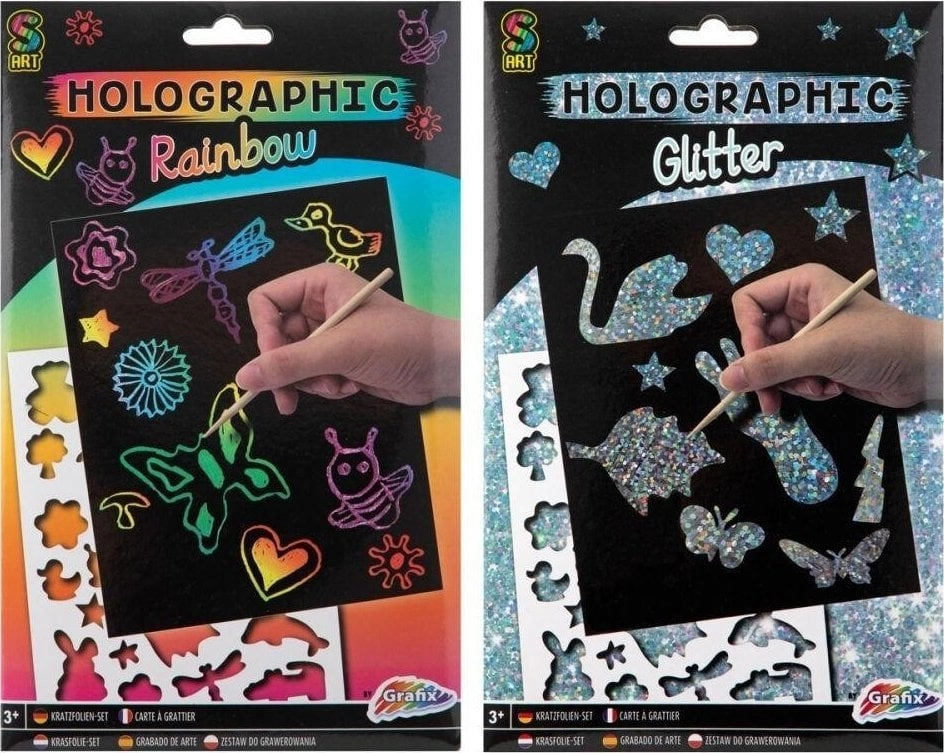 Holographic paper A5 mix 8715427064246