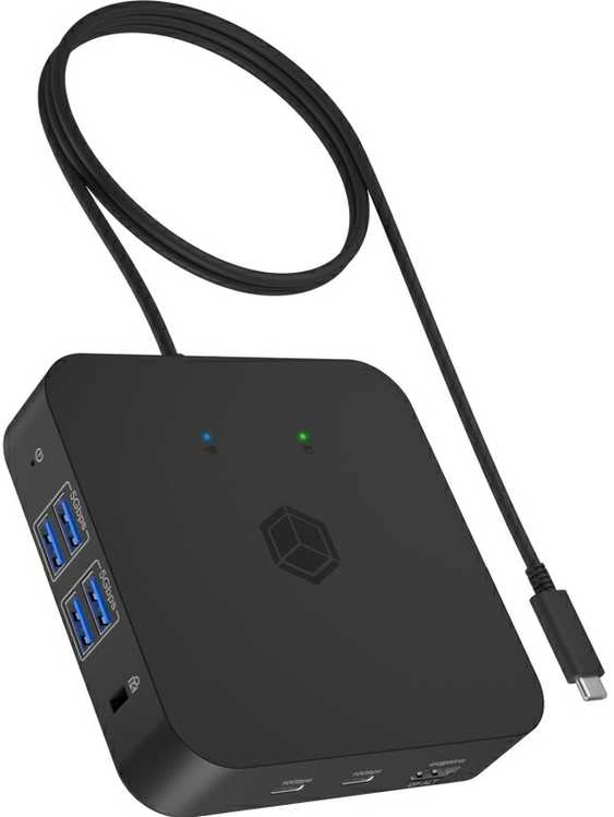 ICY BOX IB-DK4090-C Docking USB 3