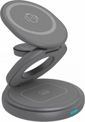 ICY BOX 3-in-1 Magnetic Charging Station