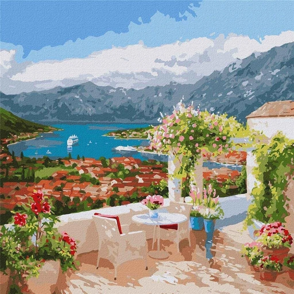Painting by numbers - Bay of