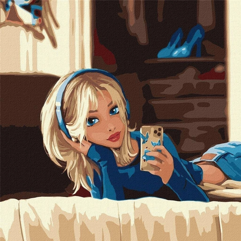 Painting by numbers - Favorite selfie