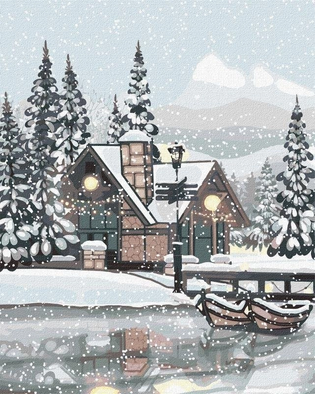 Painting by numbers - Snow Silence