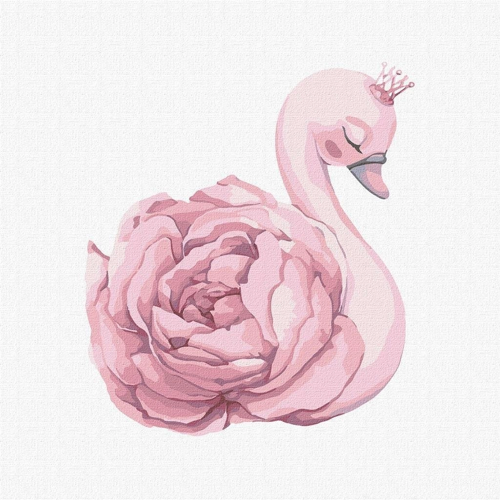 Painting by numbers - Swan Princess