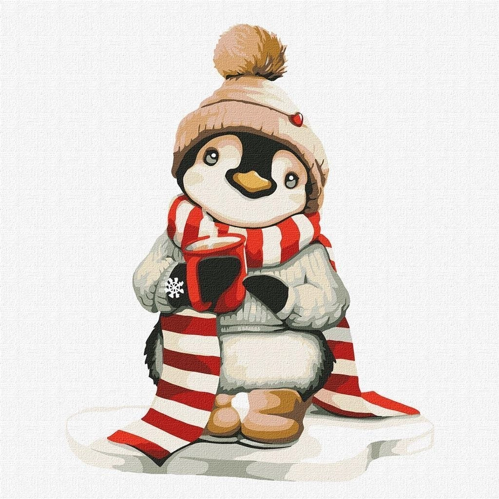 Painting by numbers - Favorite winter