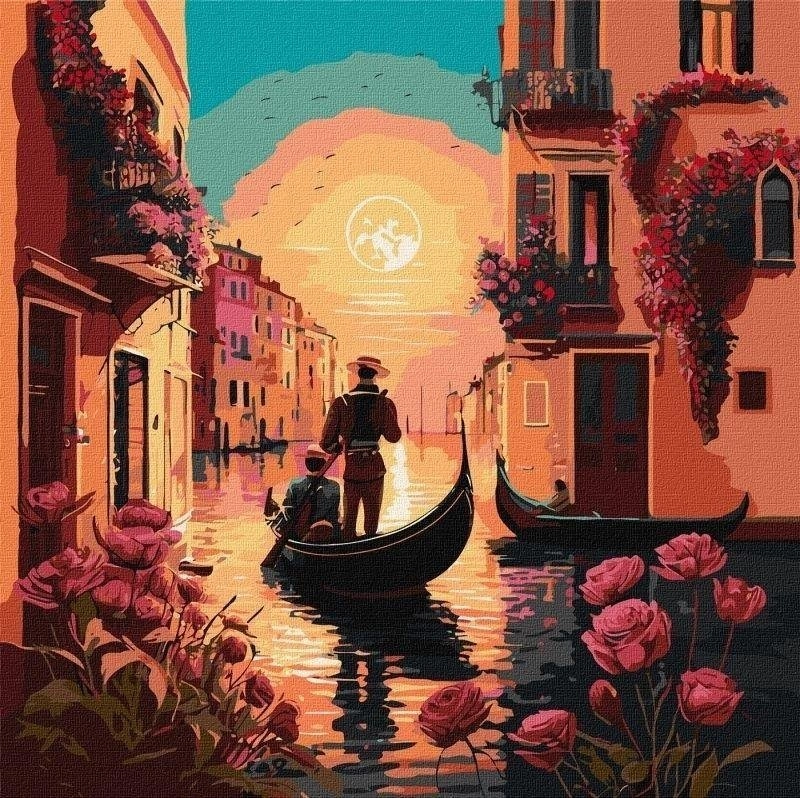 Painting by numbers - Canals of